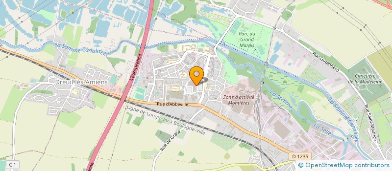 localisation de l'entreprise DARLING EXOTIQUE à AMIENS