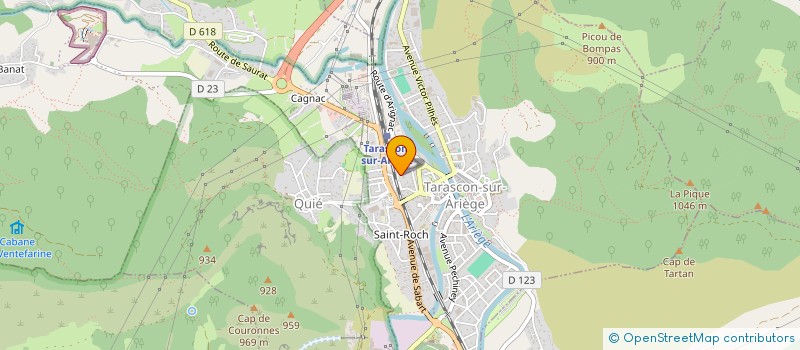 localisation de l'entreprise DARLINGHURST à TARASCON-SUR-ARIEGE