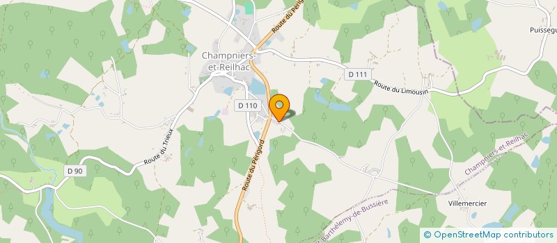 localisation de l'entreprise DARLINI  CHAMPNIERS-ET-REILHAC