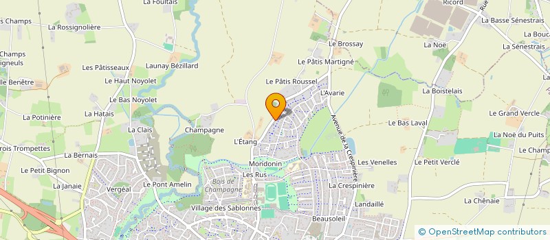 localisation de l'entreprise DARLUNE  RENNES