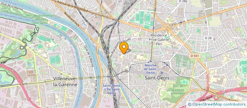 localisation de l'entreprise DARLY-MILIAN  SAINT-DENIS