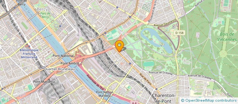 localisation de l'entreprise DARM  PARIS