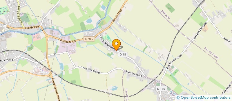 localisation de l'entreprise DARMA-CS  LA GORGUE