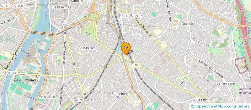 localisation de l'entreprise DARMAK  TOULOUSE