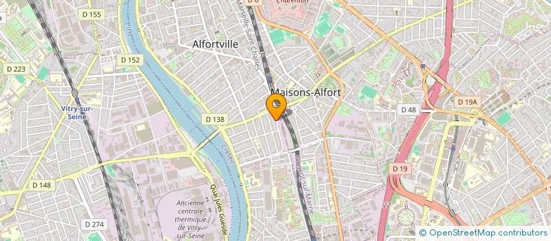 localisation de l'entreprise DARMAR FILMS  ALFORTVILLE