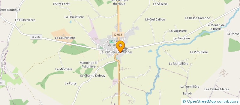 localisation de l'entreprise DARMELLAH NICOLAS à LE PIN-LA-GARENNE