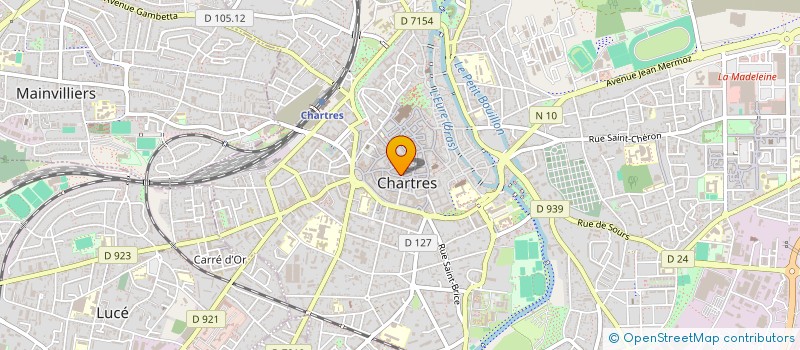 localisation de l'entreprise DARMIGNY à CHARTRES