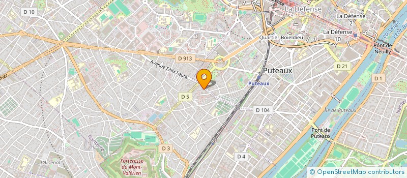 localisation de l'entreprise DARMINDUSTRIE à SURESNES