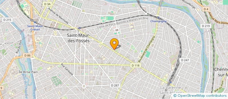 localisation de l'entreprise DARMON CONSULTING à SAINT-MAUR-DES-FOSSES
