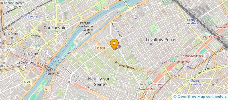 localisation de l'entreprise DARMON EXPERTISES & CONSEILS à NEUILLY-SUR-SEINE