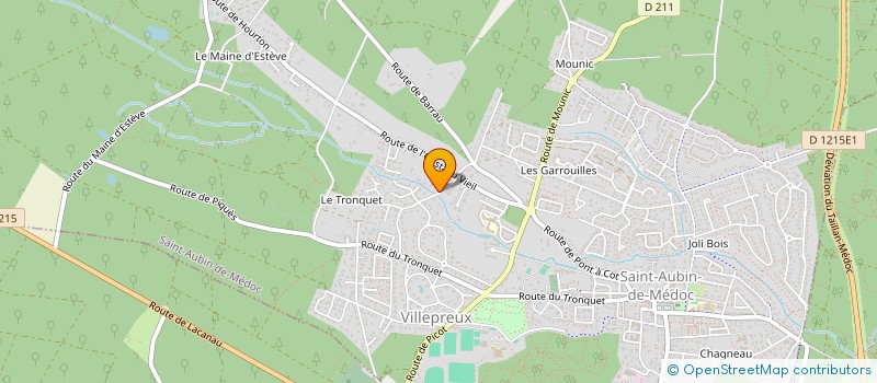 localisation de l'entreprise DARMON IMMOBILIER D'ENTREPRISES  SAINT-AUBIN-DE-MEDOC