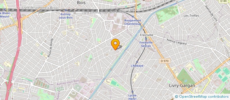 localisation de l'entreprise DARMUS à AULNAY SOUS BOIS