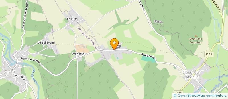 localisation de l'entreprise DARN  ELBEUF-SUR-ANDELLE