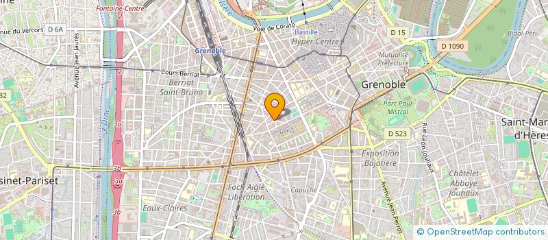 localisation de l'entreprise DARNA à GRENOBLE