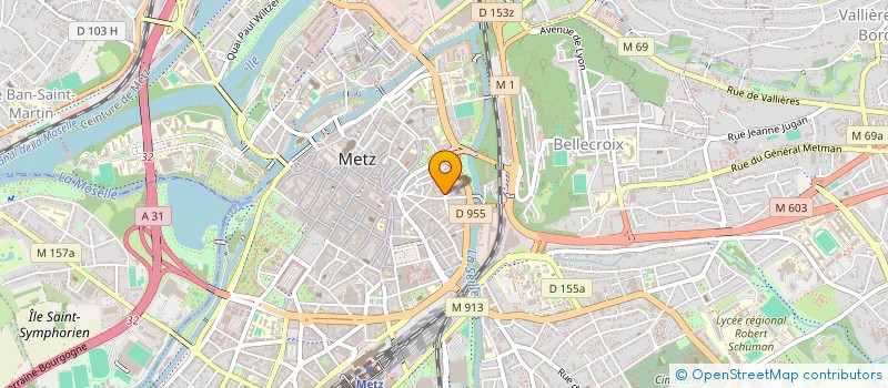 localisation de l'entreprise DARNA  METZ