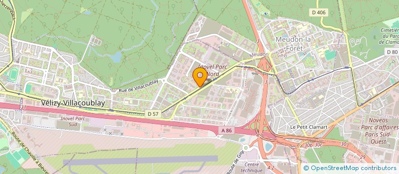 localisation de l'entreprise DARNA RE  VELIZY-VILLACOUBLAY