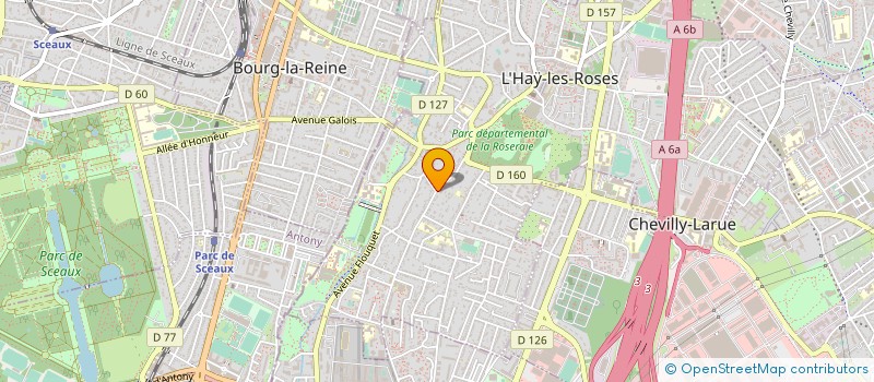 localisation de l'entreprise DARNAL DEPANNAGE PLOMBERIE  L'HAY-LES-ROSES