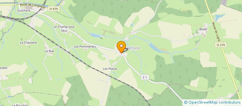 localisation de l'entreprise DARNAND POLETTE IMMOBILIER  PARAY LE MONIAL