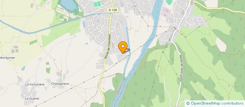 localisation de l'entreprise DARNAPSAT  SAINT-JUST-SAINT-RAMBERT