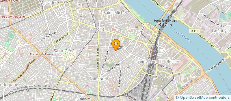 localisation de l'entreprise DARNEAU à BORDEAUX