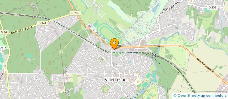 localisation de l'entreprise DARNIGE SEL  VILLECRESNES