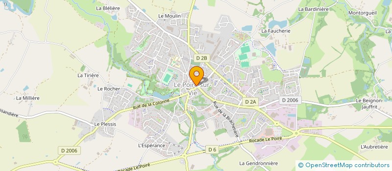 localisation de l'entreprise DARNIS LEON ET DEBERDT PIERRE à LE POIRE-SUR-VIE