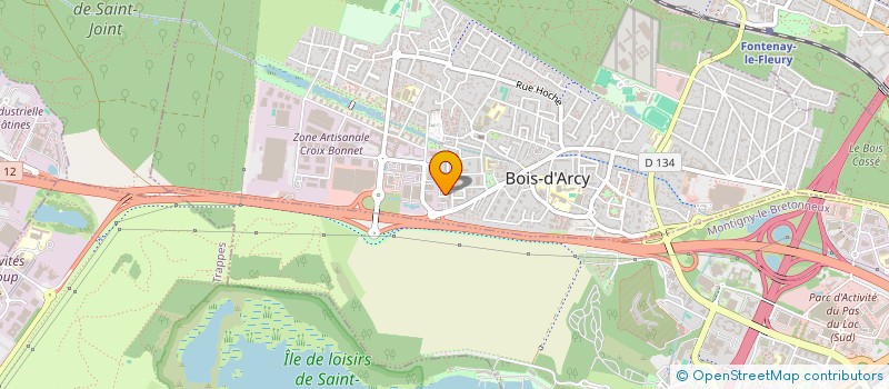 localisation de l'entreprise DARNISSA  BOIS-D'ARCY