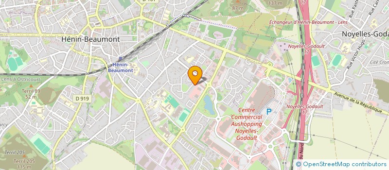 localisation de l'entreprise DARNORBERT à HENIN-BEAUMONT