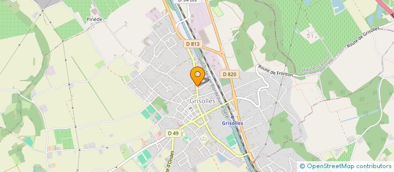 localisation de l'entreprise DARO  GRISOLLES