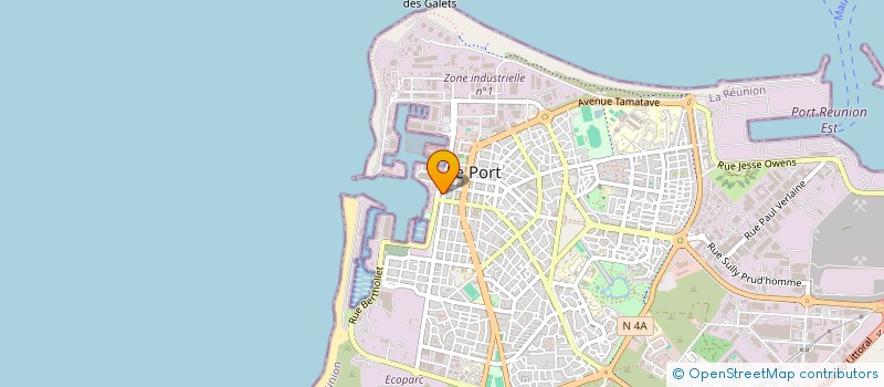 localisation de l'entreprise DARO VOYAGES ET COMPAGNIE à LE PORT
