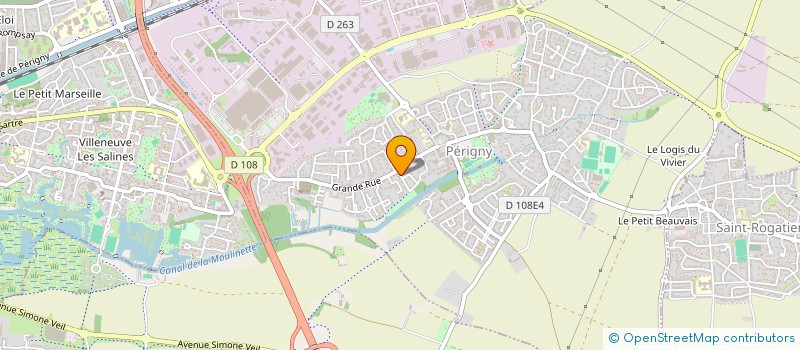 localisation de l'entreprise DAROCHA SYLVIE  PERIGNY