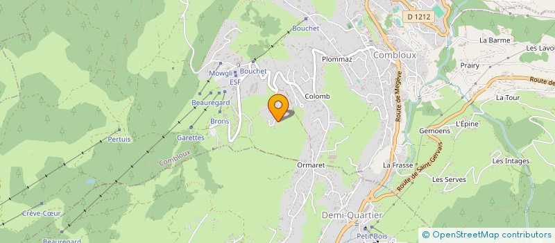 localisation de l'entreprise DAROIT  COMBLOUX