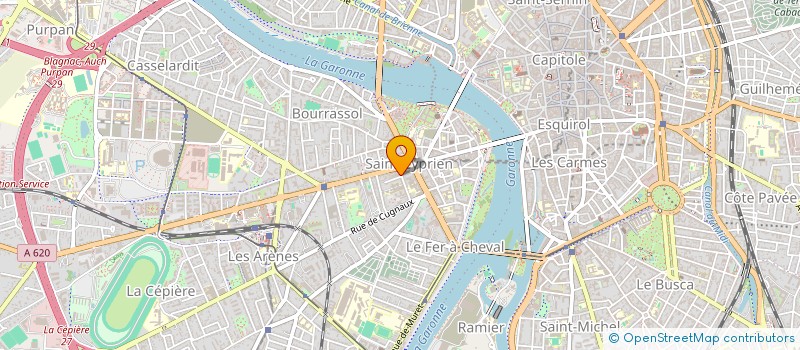 localisation de l'entreprise DAROLE DISTRIBUTION à TOULOUSE