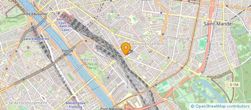 localisation de l'entreprise DARON  PARIS