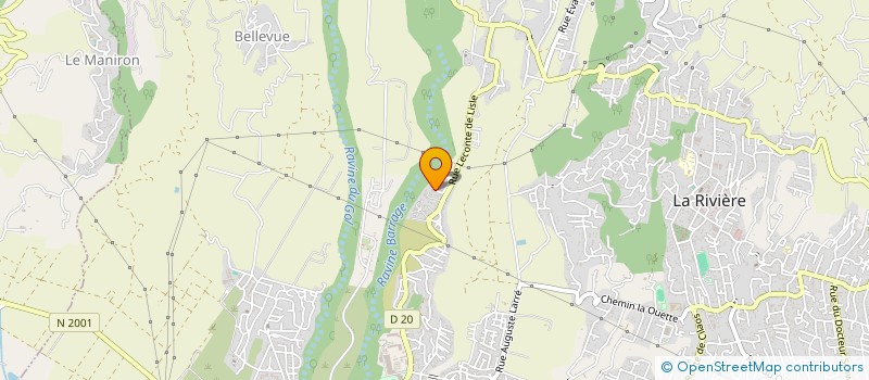 localisation de l'entreprise DARON & FILS  SAINT-LOUIS