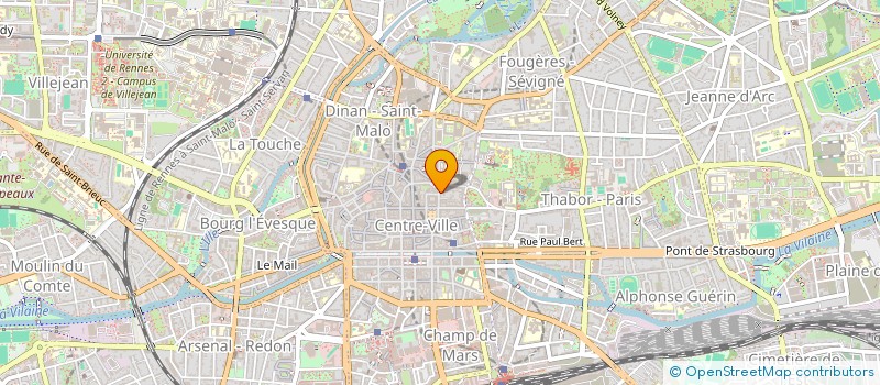 localisation de l'entreprise DAROSE à RENNES