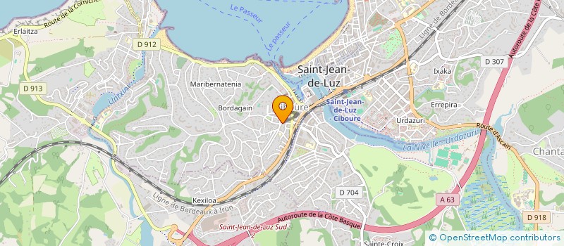 localisation de l'entreprise DAROSTE  CIBOURE