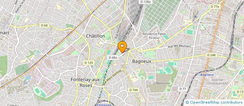 localisation de l'entreprise DAROU SALAM à BAGNEUX