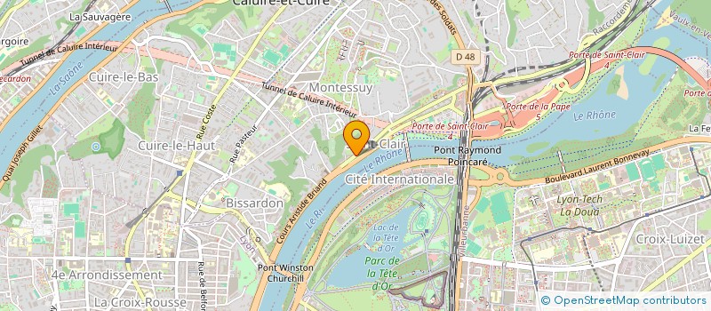 localisation de l'entreprise DAROUAL ETANCHEITE à CALUIRE-ET-CUIRE