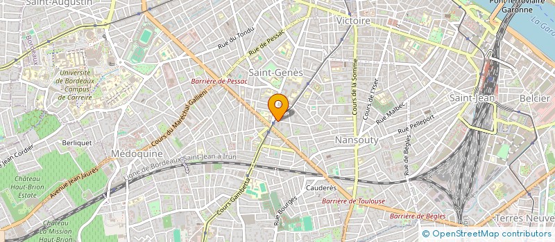 localisation de l'entreprise DARQUIES CHEVALLEY PARTICIPATIONS  BORDEAUX