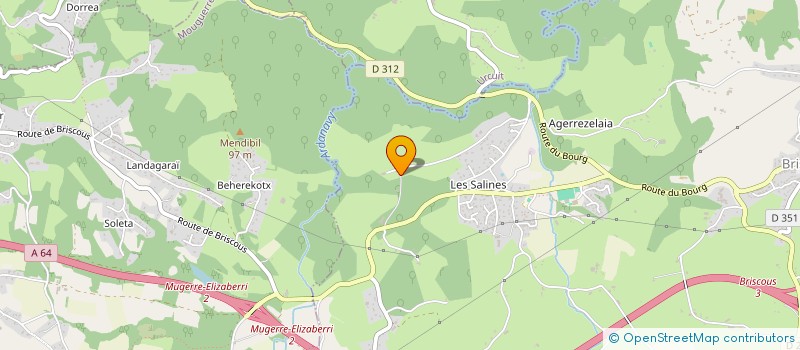 localisation de l'entreprise DARRAIDOU JEAN LOUIS à AYHERRE