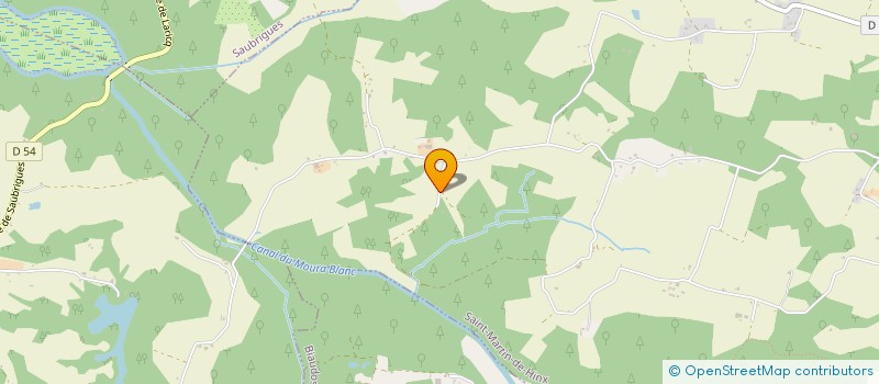 localisation de l'entreprise DARRICAU GILLES ET FOIS MICHEL  SAINTE-MARIE-DE-GOSSE