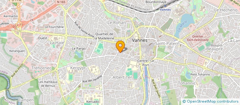 localisation de l'entreprise DARRIEUX à VANNES