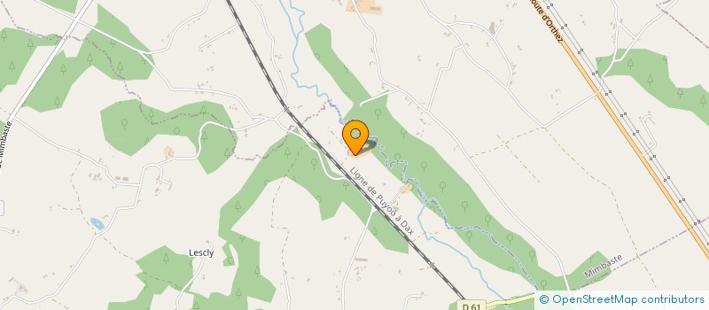 localisation de l'entreprise DARRIGADE  POUILLON