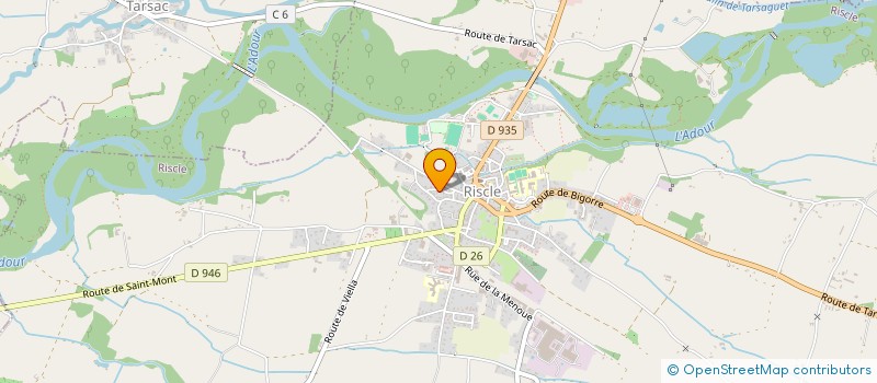 localisation de l'entreprise DARROS  VIELLA