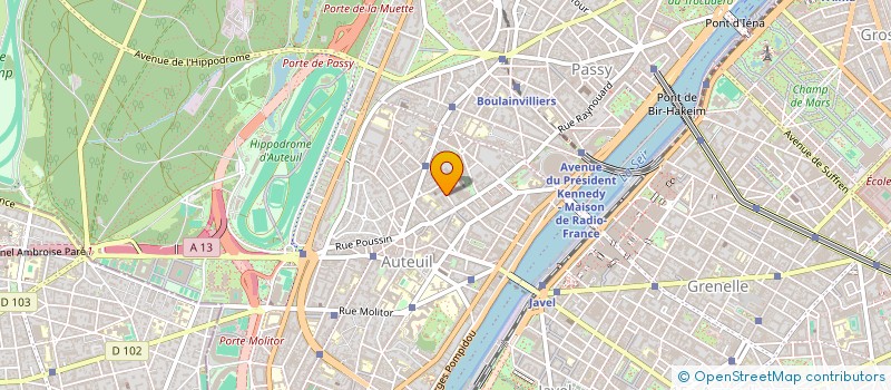 localisation de l'entreprise DARROU                        GERMA  PARIS