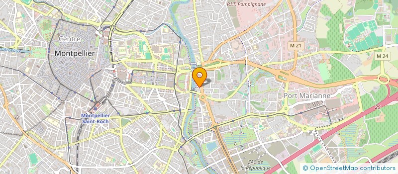 localisation de l'entreprise DARSHAN à MONTPELLIER