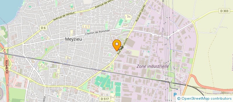localisation de l'entreprise DARSHAWN à MEYZIEU