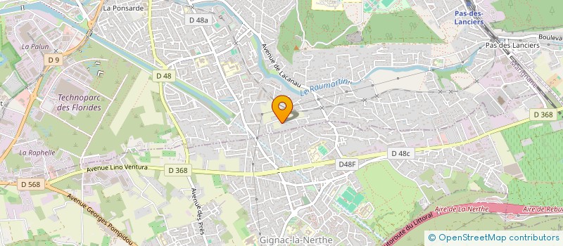 localisation de l'entreprise DARSOFIA  SAINT-VICTORET