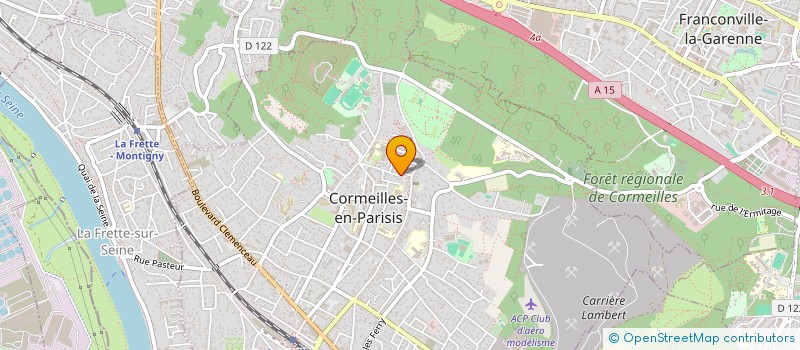 localisation de l'entreprise DARSSY CONSEIL  CORMEILLES-EN-PARISIS